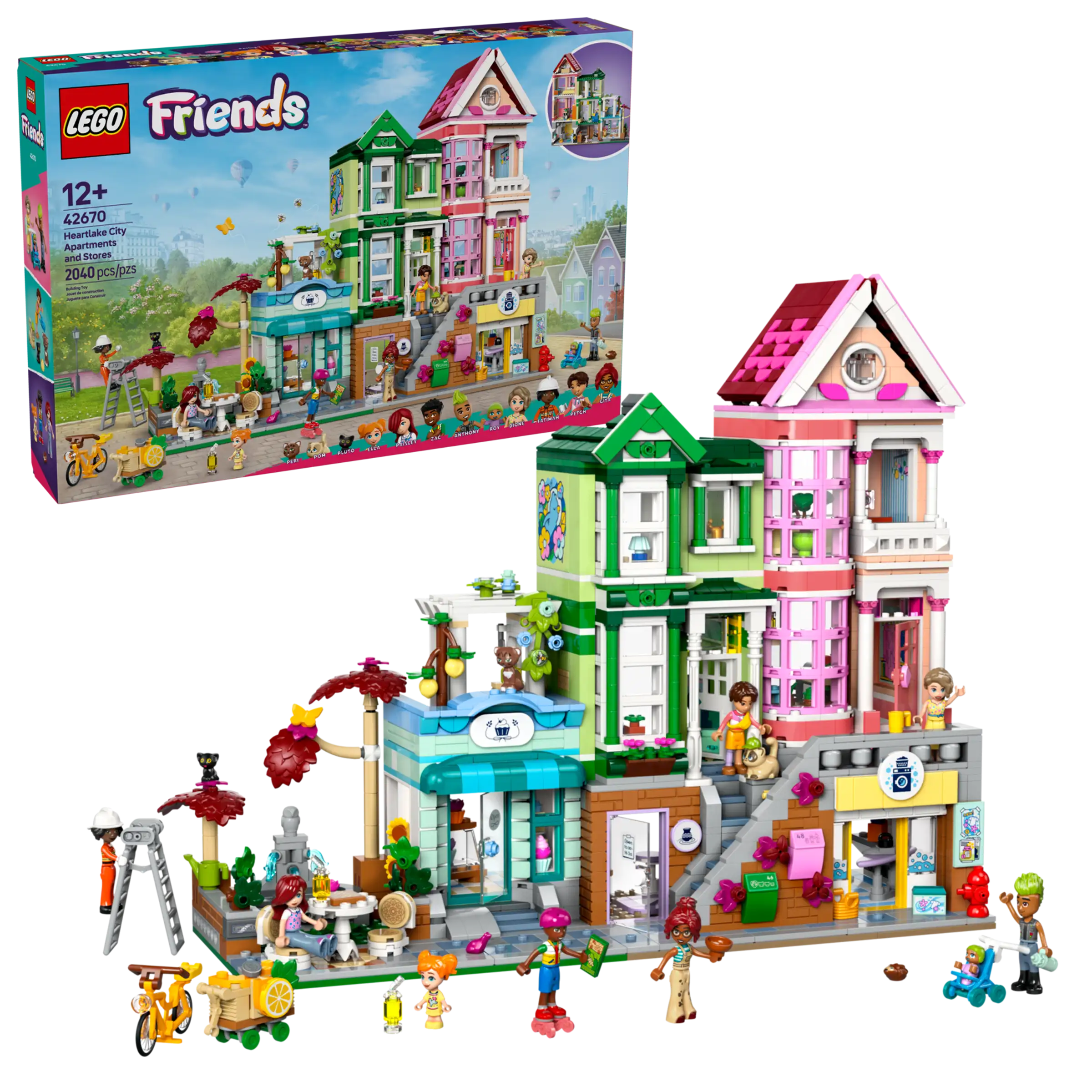 LEGO Friends Heartlake City Apartments & Stores Set 42670