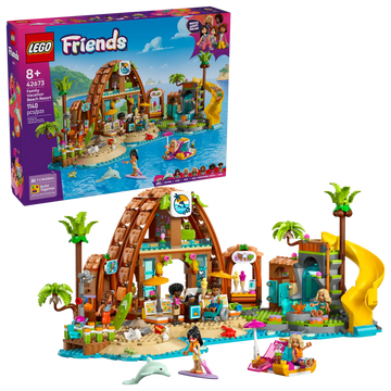 LEGO FRIENDS 42673 Family Vacation Beach Resort Set