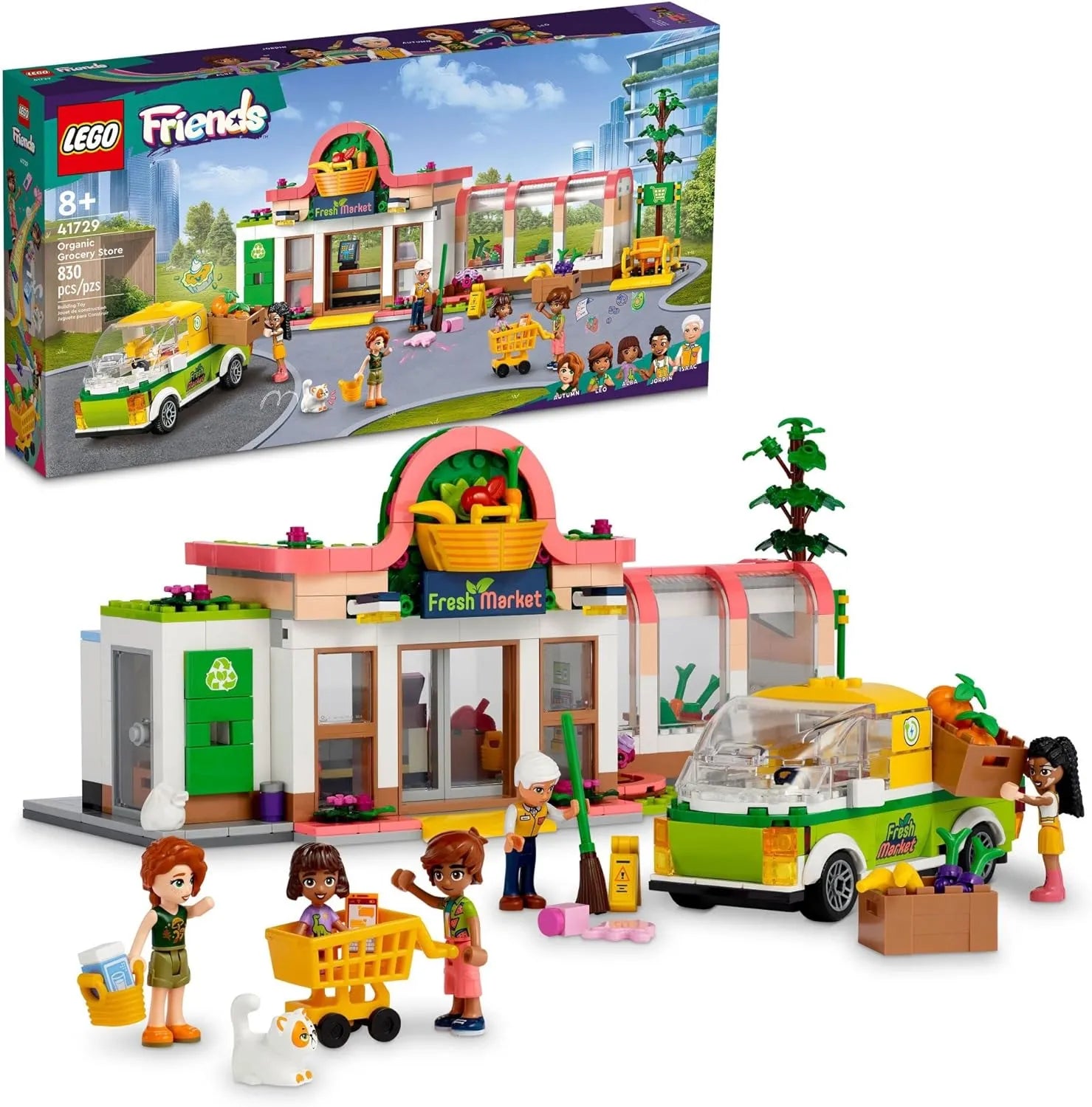 LEGO Friends 41729 Organic Grocery Store Playset for Kids