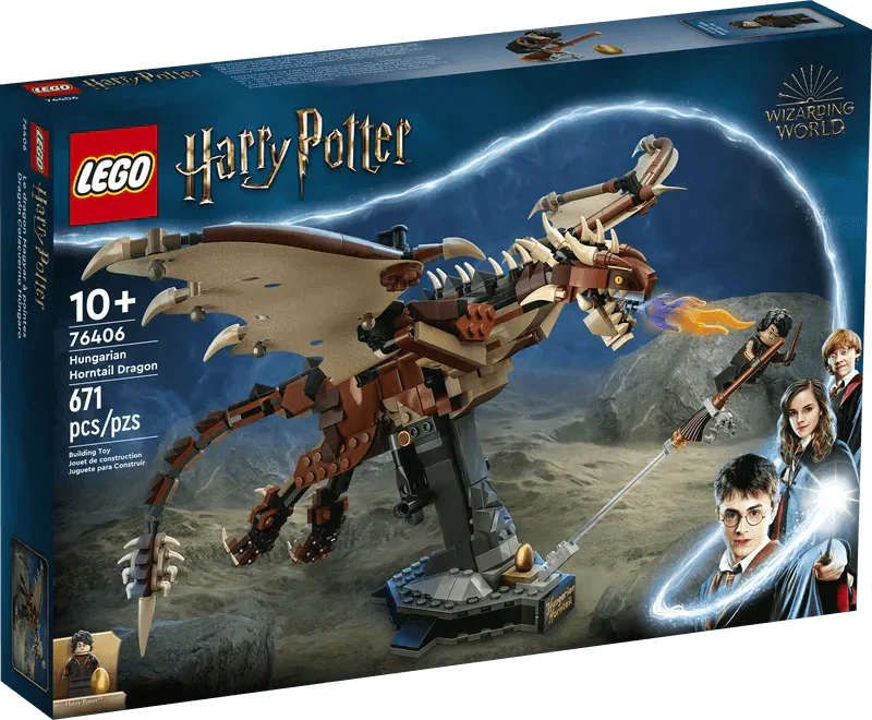 LEGO Harry Potter Hungarian Horntail Dragon 76406 Model