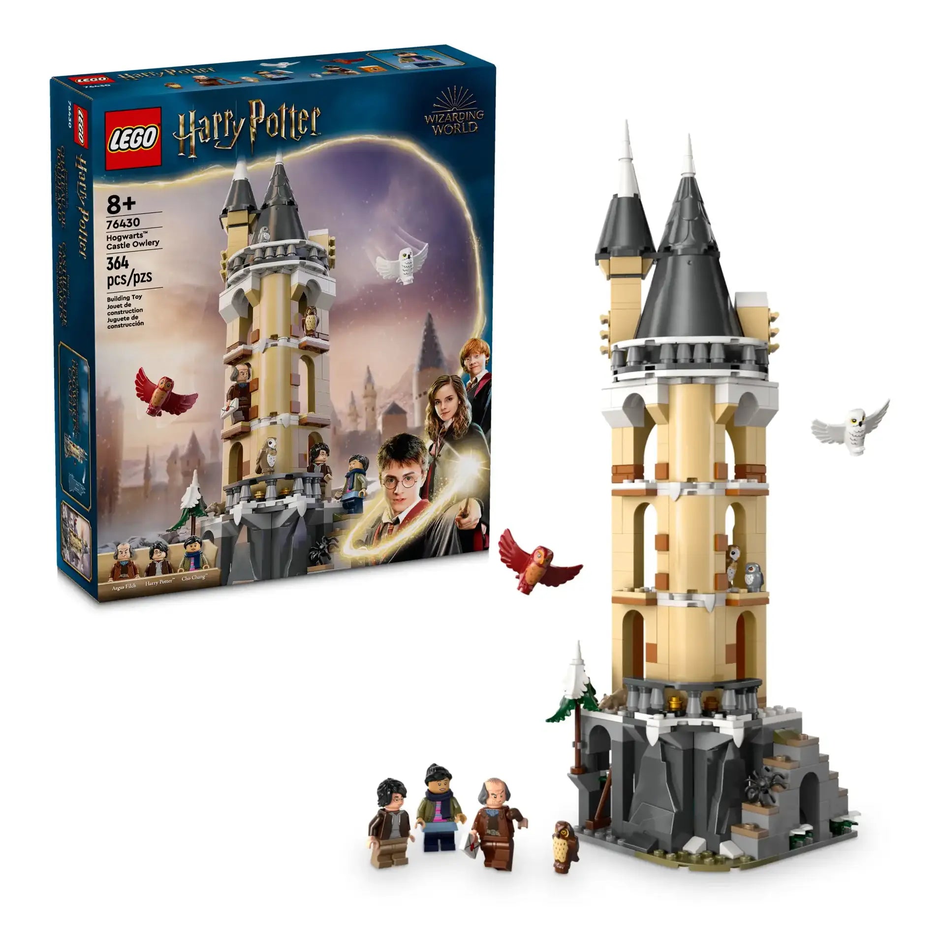 LEGO Harry Potter 76430 Owlery with Minifigures & Owls