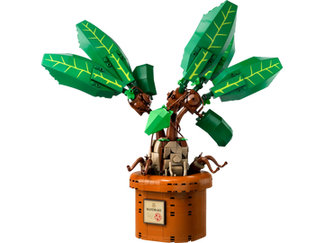 LEGO Harry Potter 76433 Mandrake Plant Building Toy