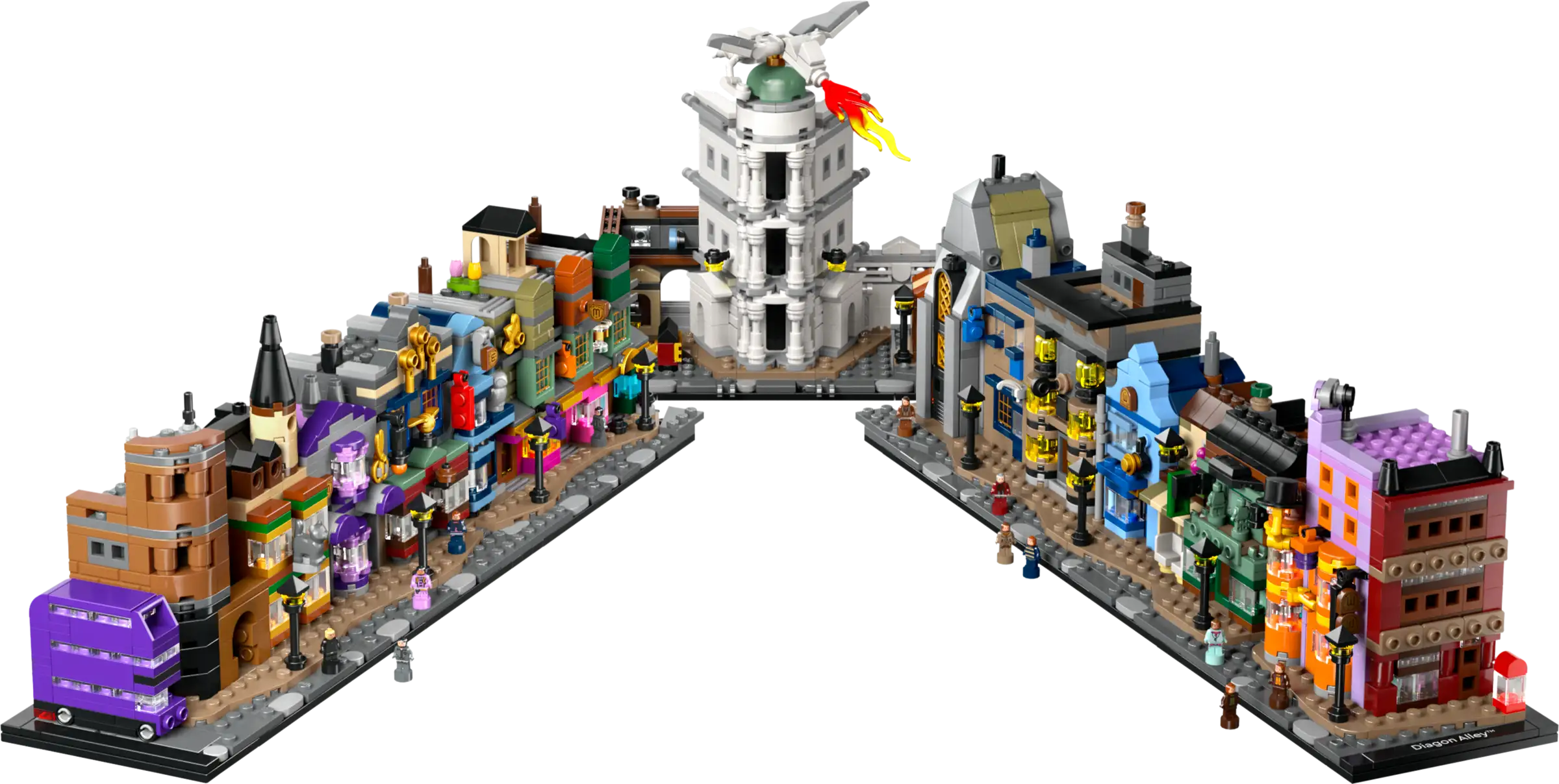 LEGO Harry Potter Diagon Alley Wizard Shops Building Set