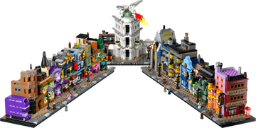 LEGO Harry Potter Diagon Alley Wizard Shops Building Set