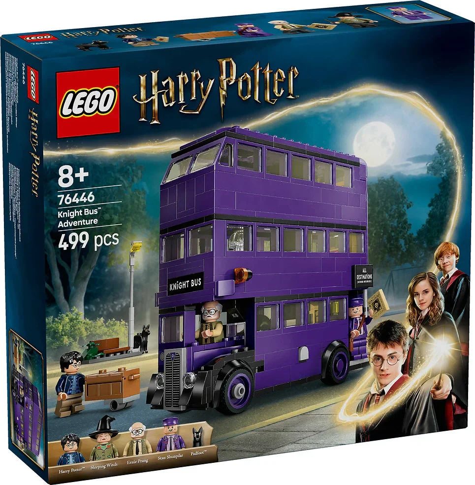 LEGO Harry Potter Knight Bus Adventure Set with 5 Minifigures