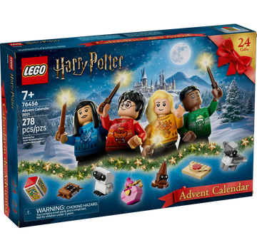 LEGO Harry Potter Advent Calendar 2025 with 8 Minifigures