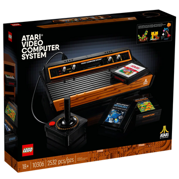 LEGO ICONS Atari 2600 Building Set with Game Cartridges