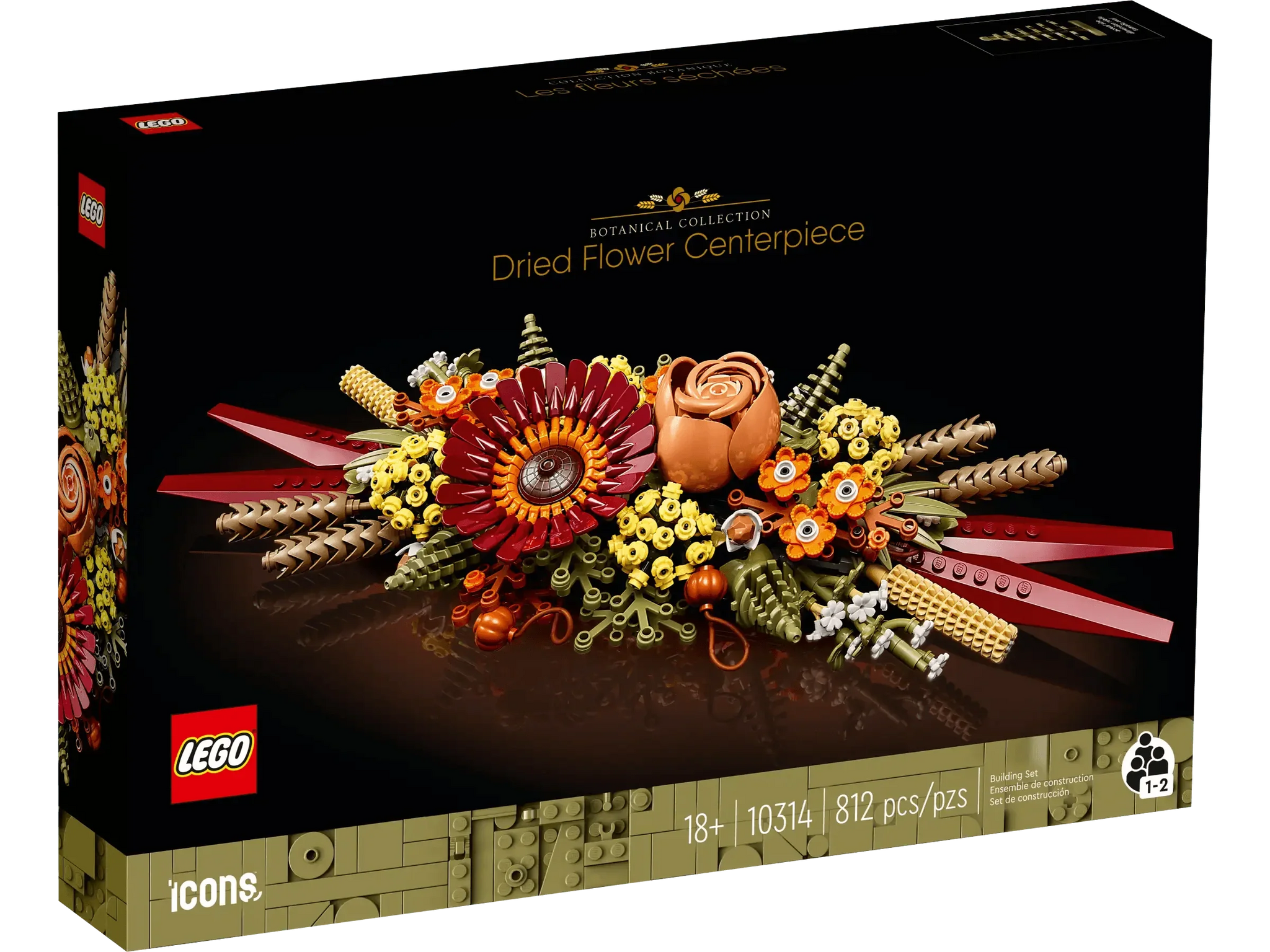 LEGO Dried Flower Centrepiece Building Kit 10314