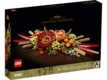 LEGO Dried Flower Centrepiece Building Kit 10314