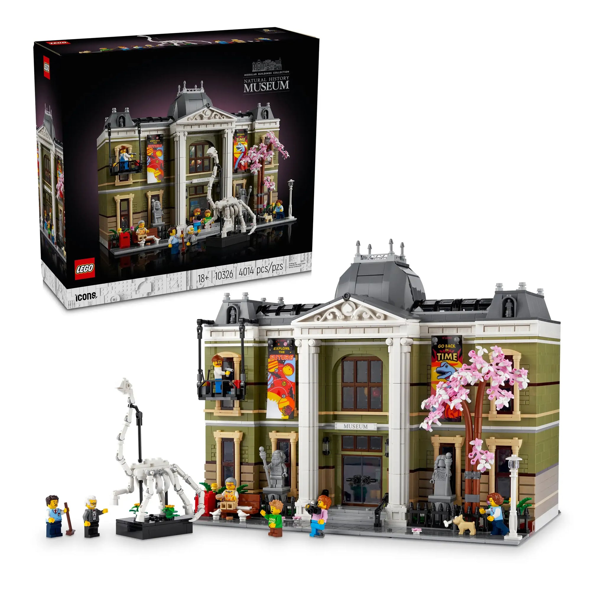 LEGO ICONS Natural History Museum 10326 Model Set