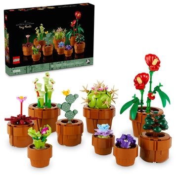 LEGO Icons 10329 Tiny Plants Building Set - 9 Models