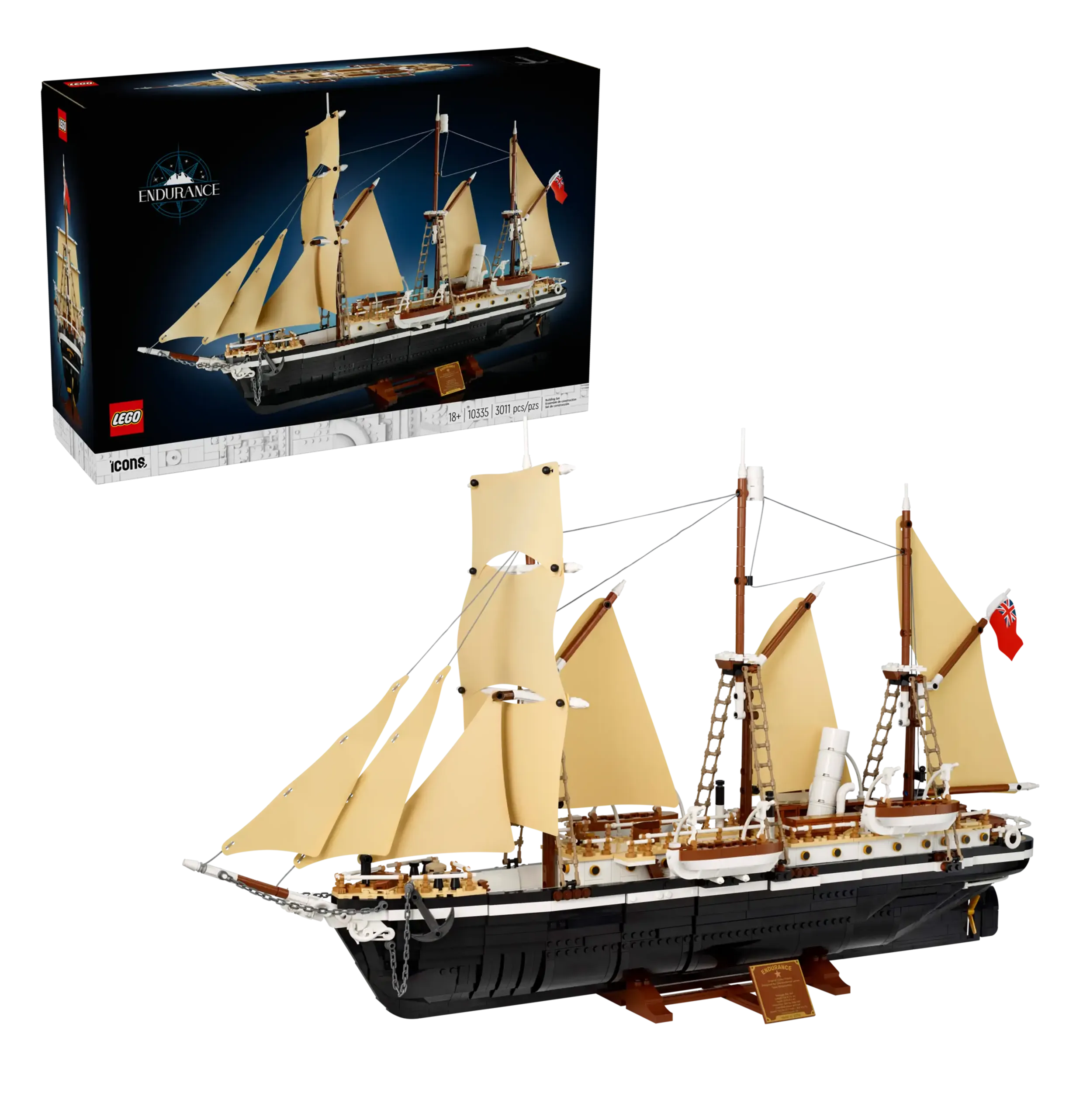 LEGO Icons The Endurance Ship Building Set 10335