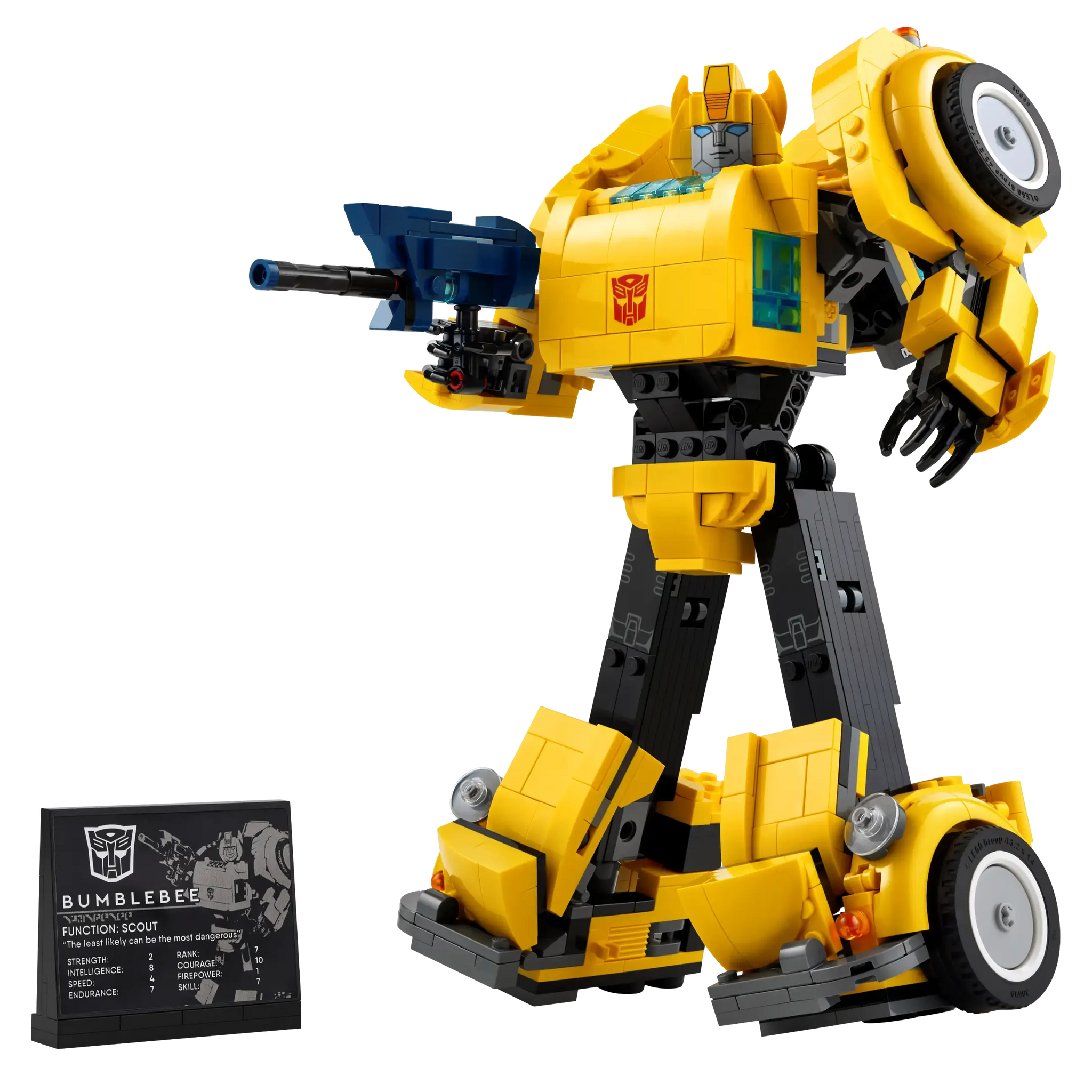 LEGO Icons 10338 Transformers Bumblebee Building Set