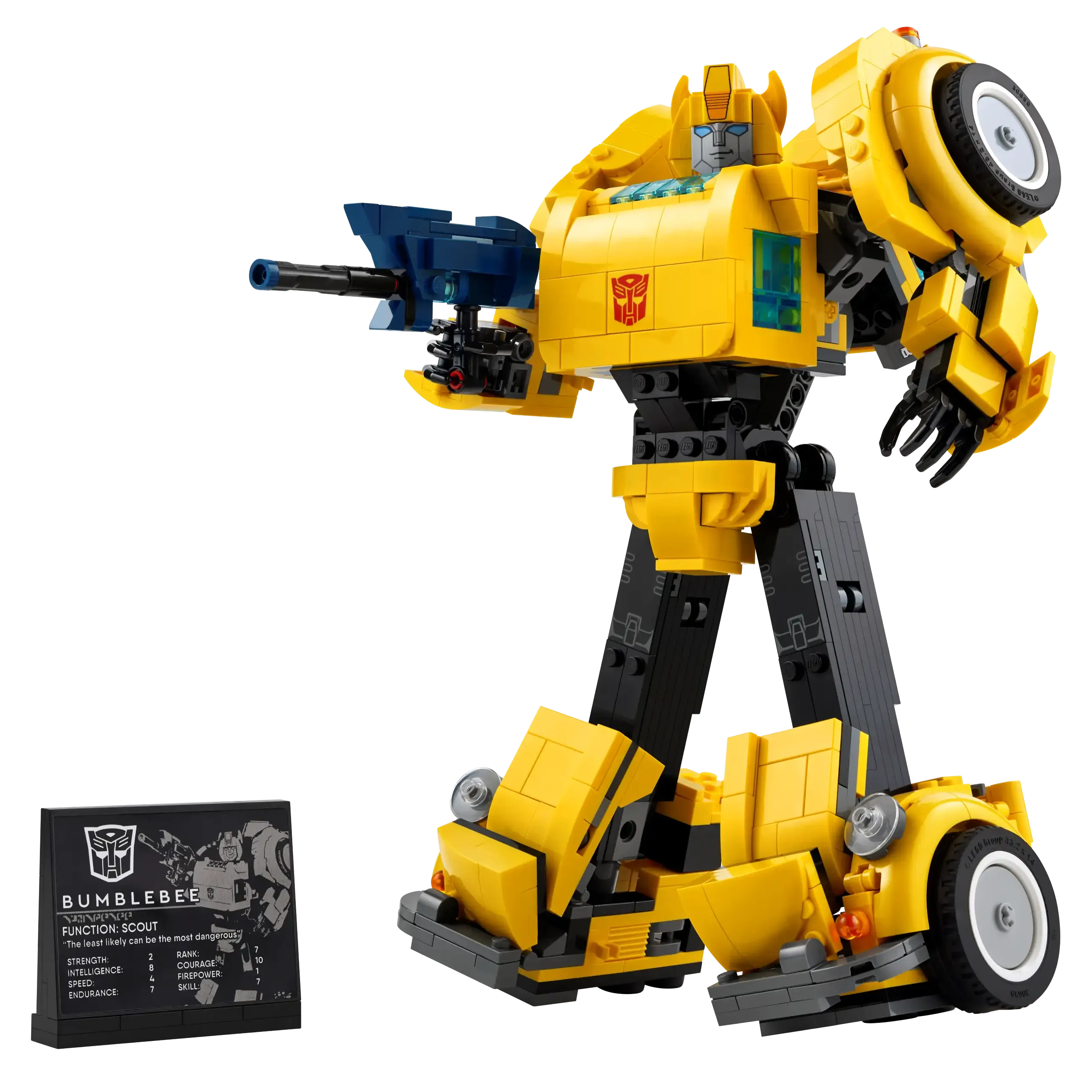 LEGO Icons 10338 Transformers Bumblebee Building Set