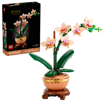 LEGO Botanicals Mini Orchid Building Set - Decorative Plant Gift