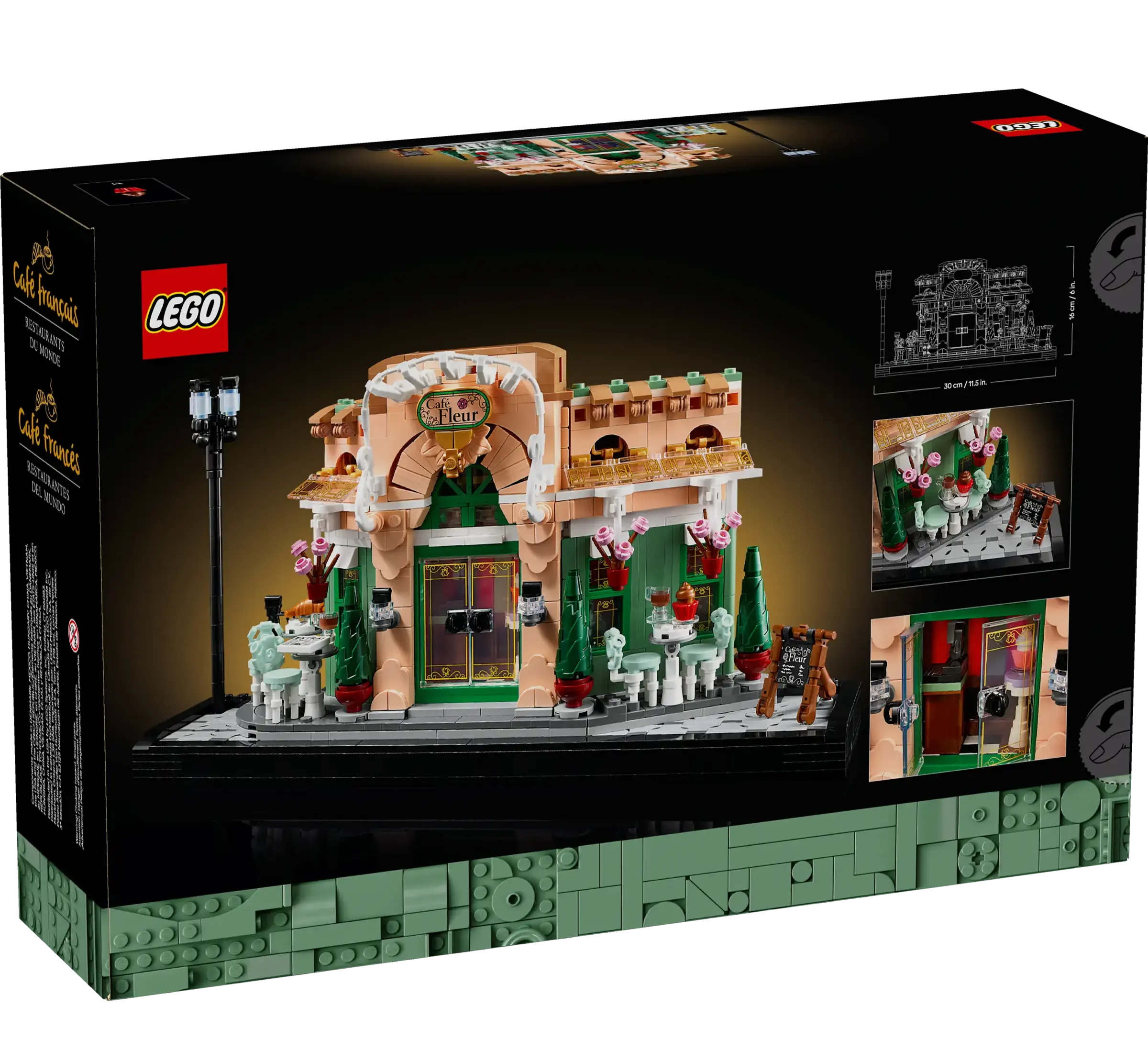 LEGO ICONS 10362 French Café Building Set for Home Decor