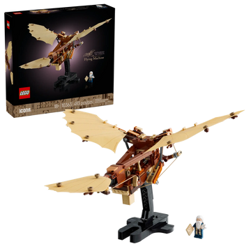 LEGO Icons Leonardo da Vinci's Flying Machine Model Set