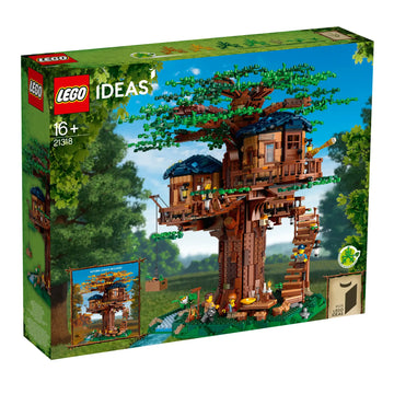 LEGO IDEAS 21318 Tree House Model with 3 Cabins