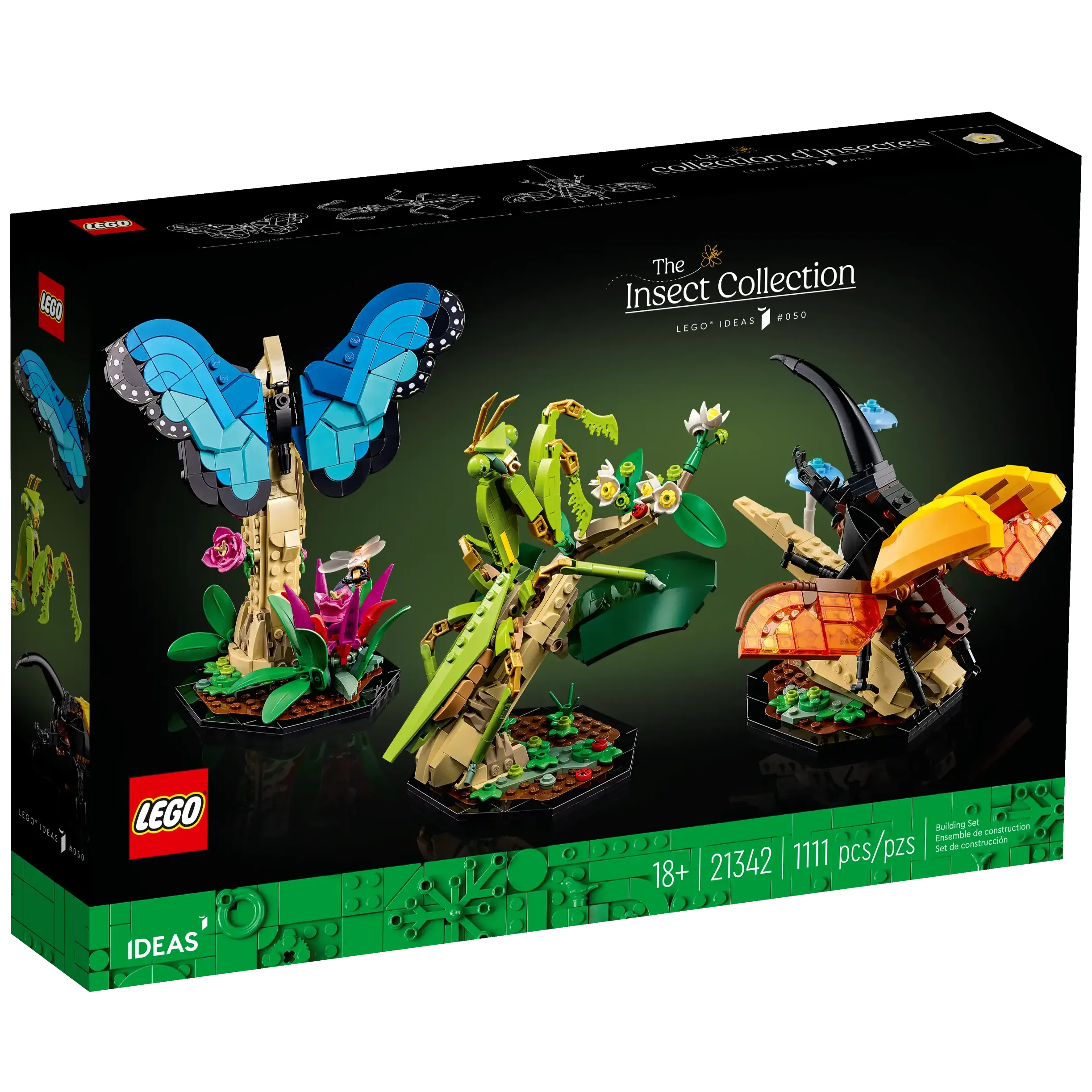 LEGO IDEAS 21342 Insect Collection Building Set