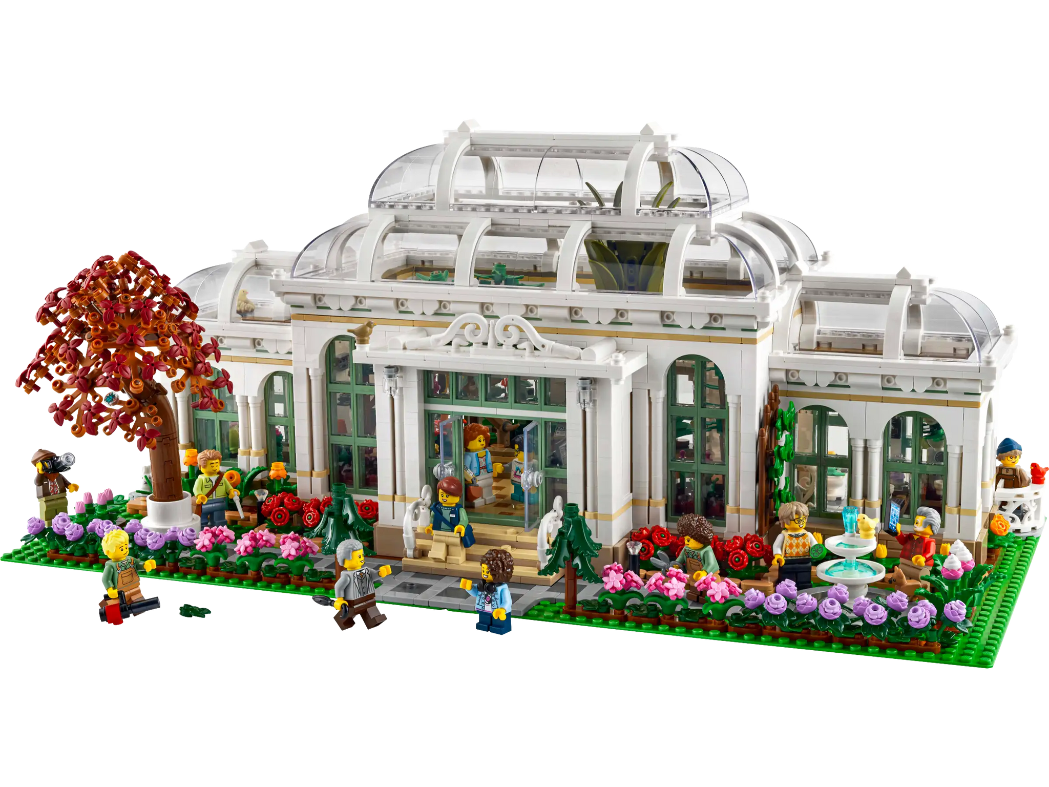 LEGO IDEAS Botanical Garden Building Set 21353 with Minifigures