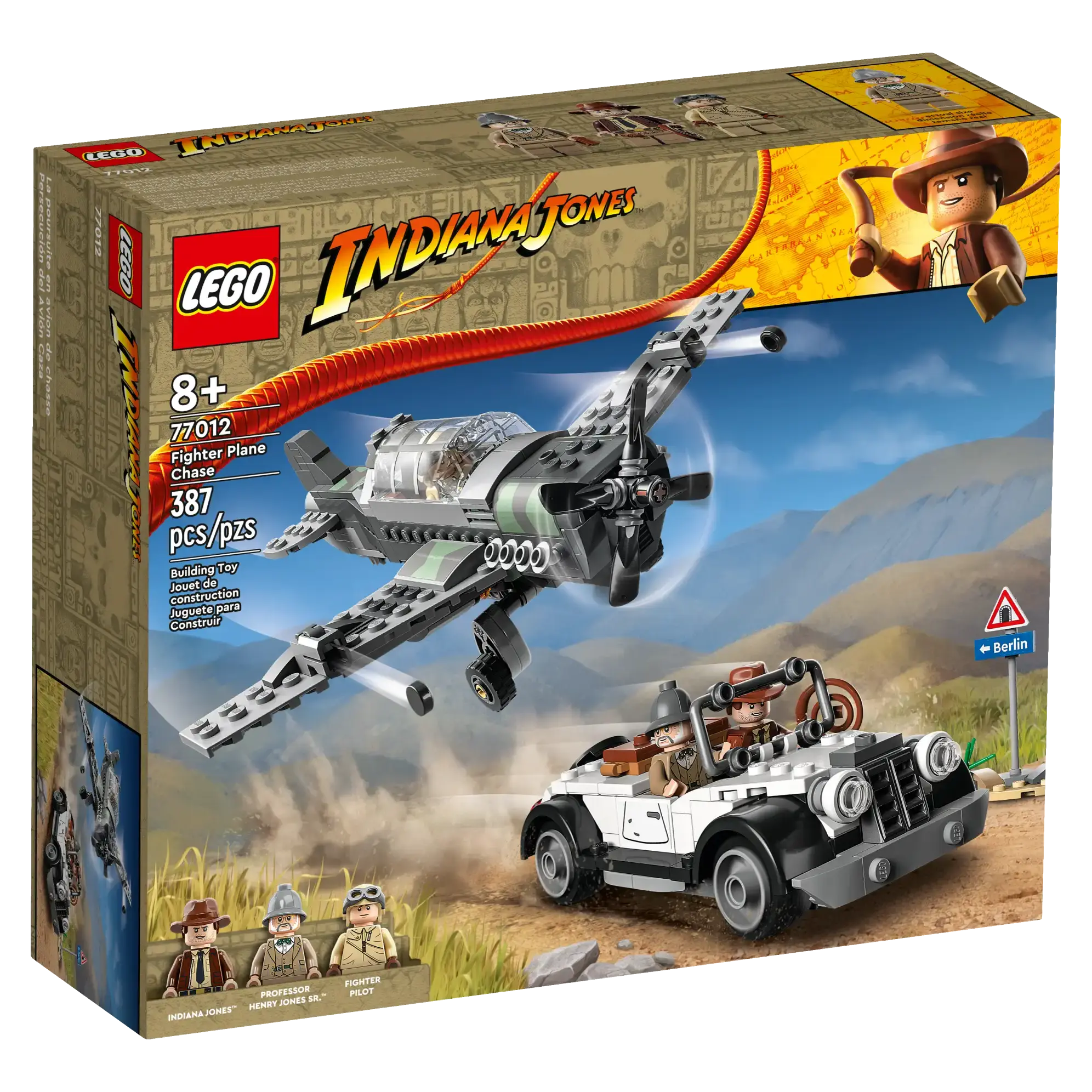 LEGO Indiana Jones Fighter Plane Chase Set 77012