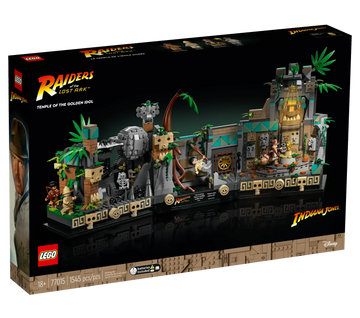 LEGO Indiana Jones 77015 Temple of the Golden Idol Set