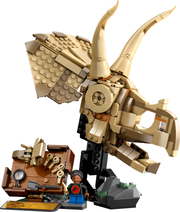 LEGO Jurassic World Triceratops Skull Fossil Set 76969