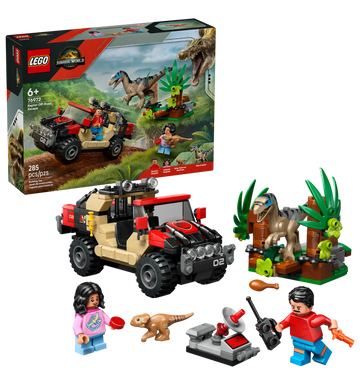 LEGO Jurassic World Raptor Off-Road Escape 76972 Set