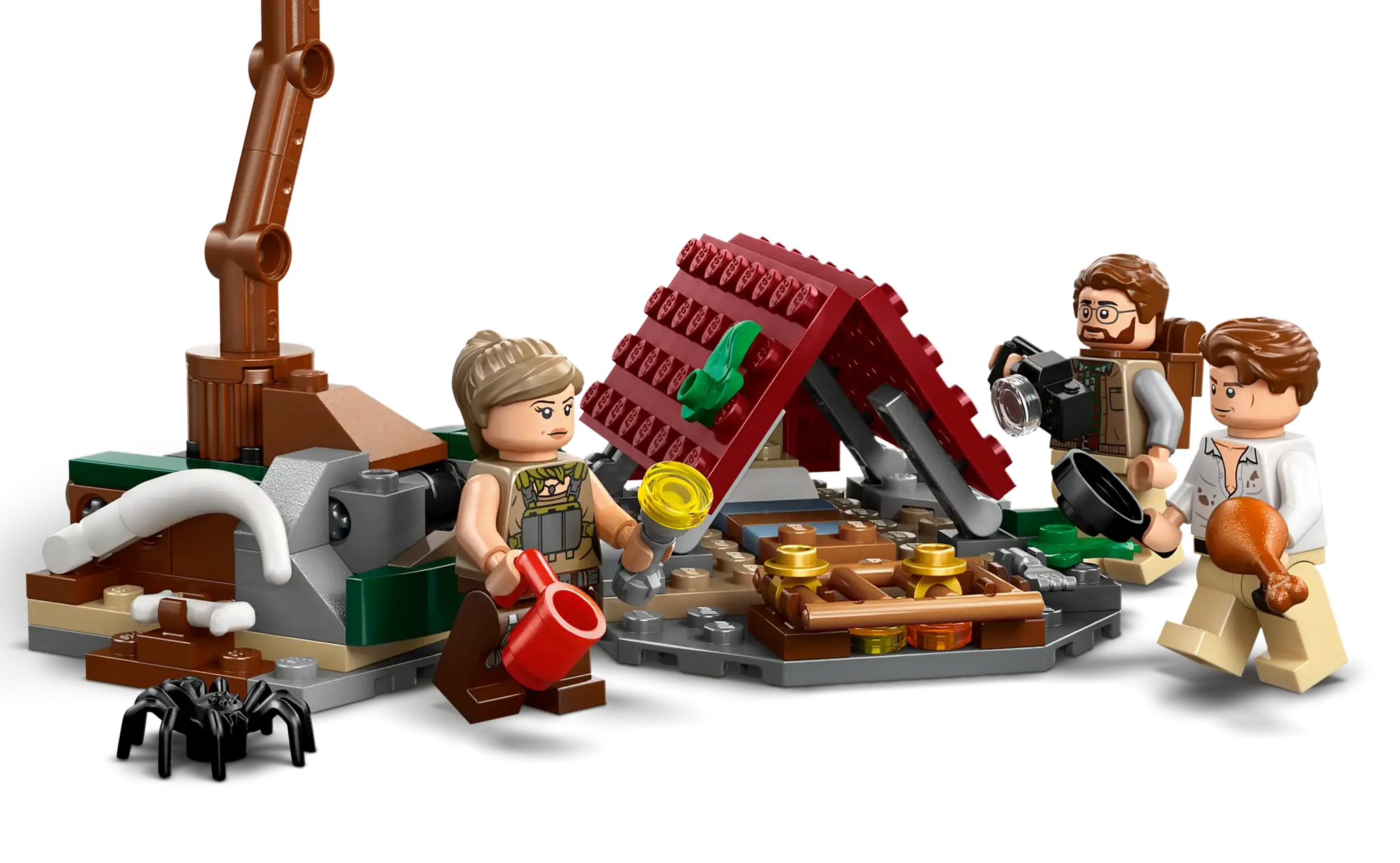 LEGO Jurassic World Raptor & Titanosaurus Tracking Mission Set