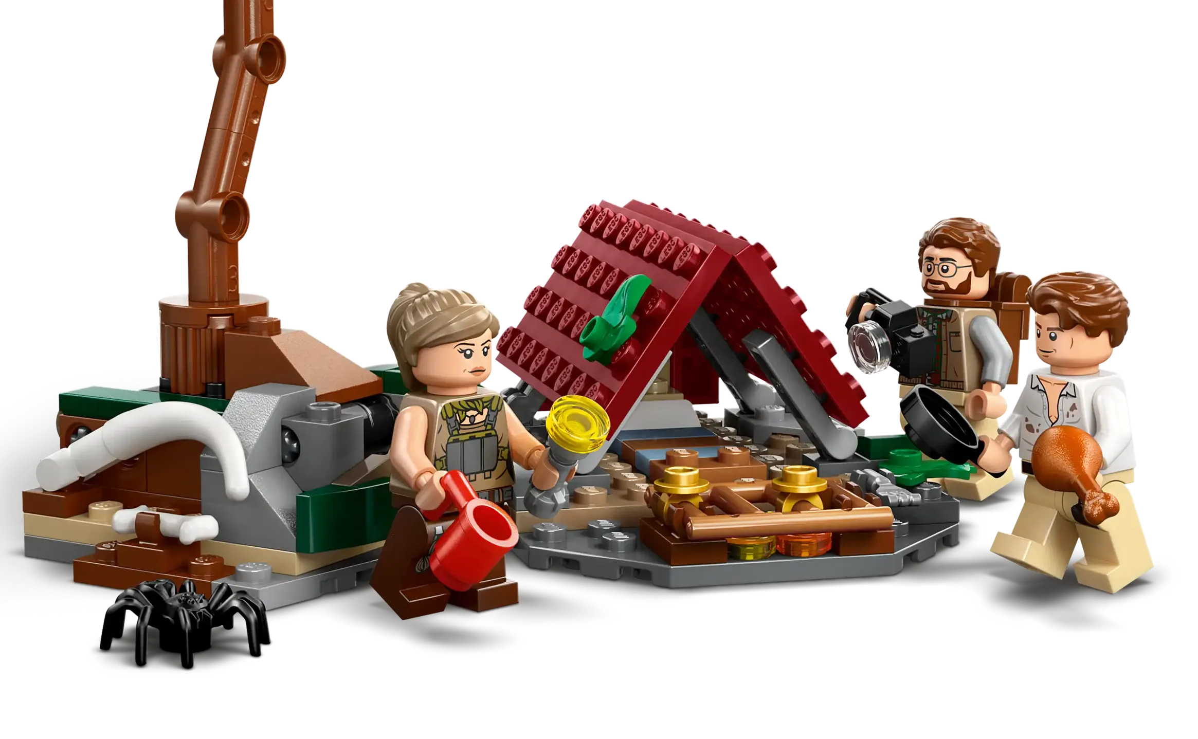 LEGO Jurassic World Raptor & Titanosaurus Tracking Mission Set