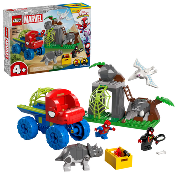 LEGO 11199 Spidey Dino Crawler Rescue Set for Kids