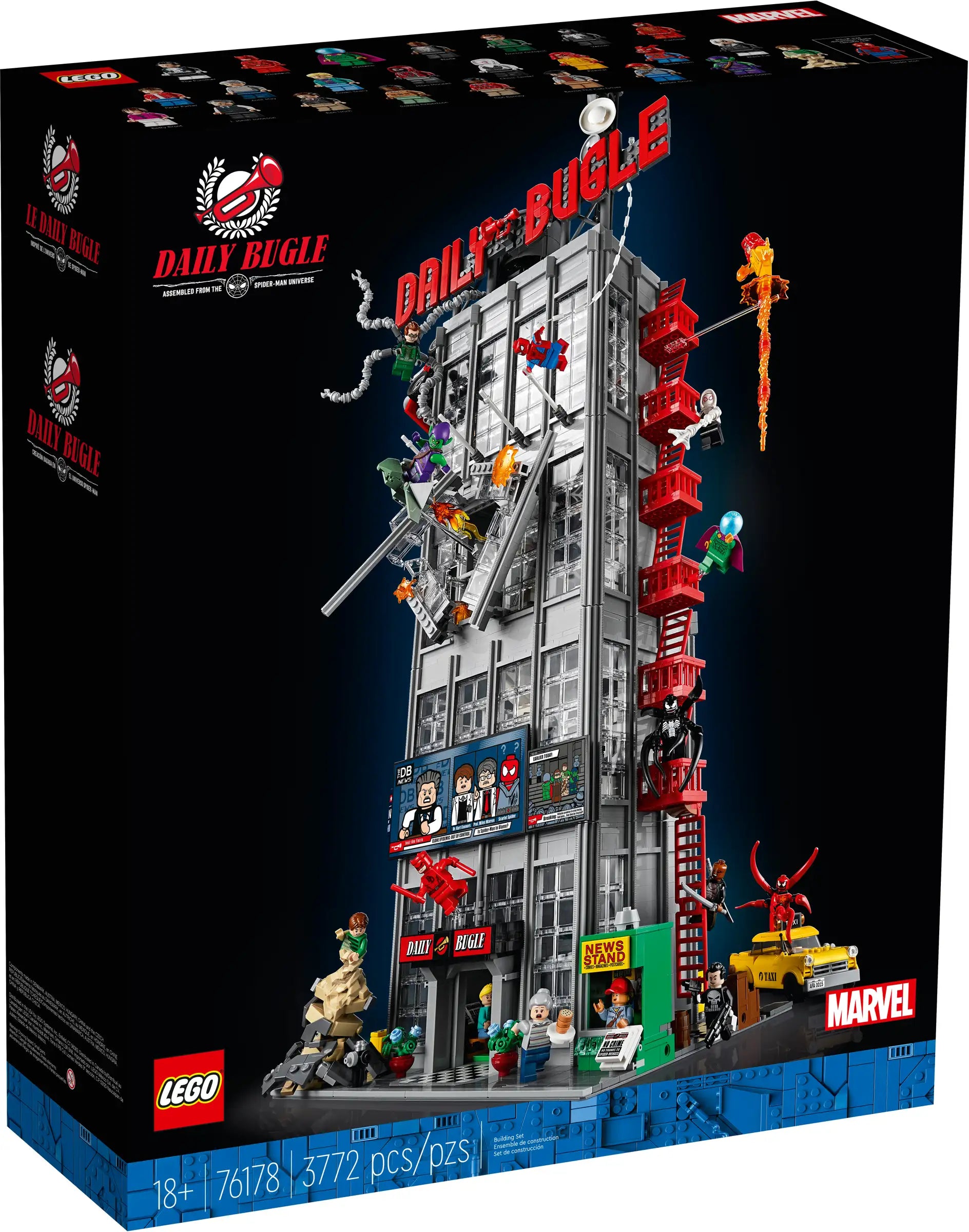 LEGO Marvel Daily Bugle 76178 Building Set with 25 Minifigures