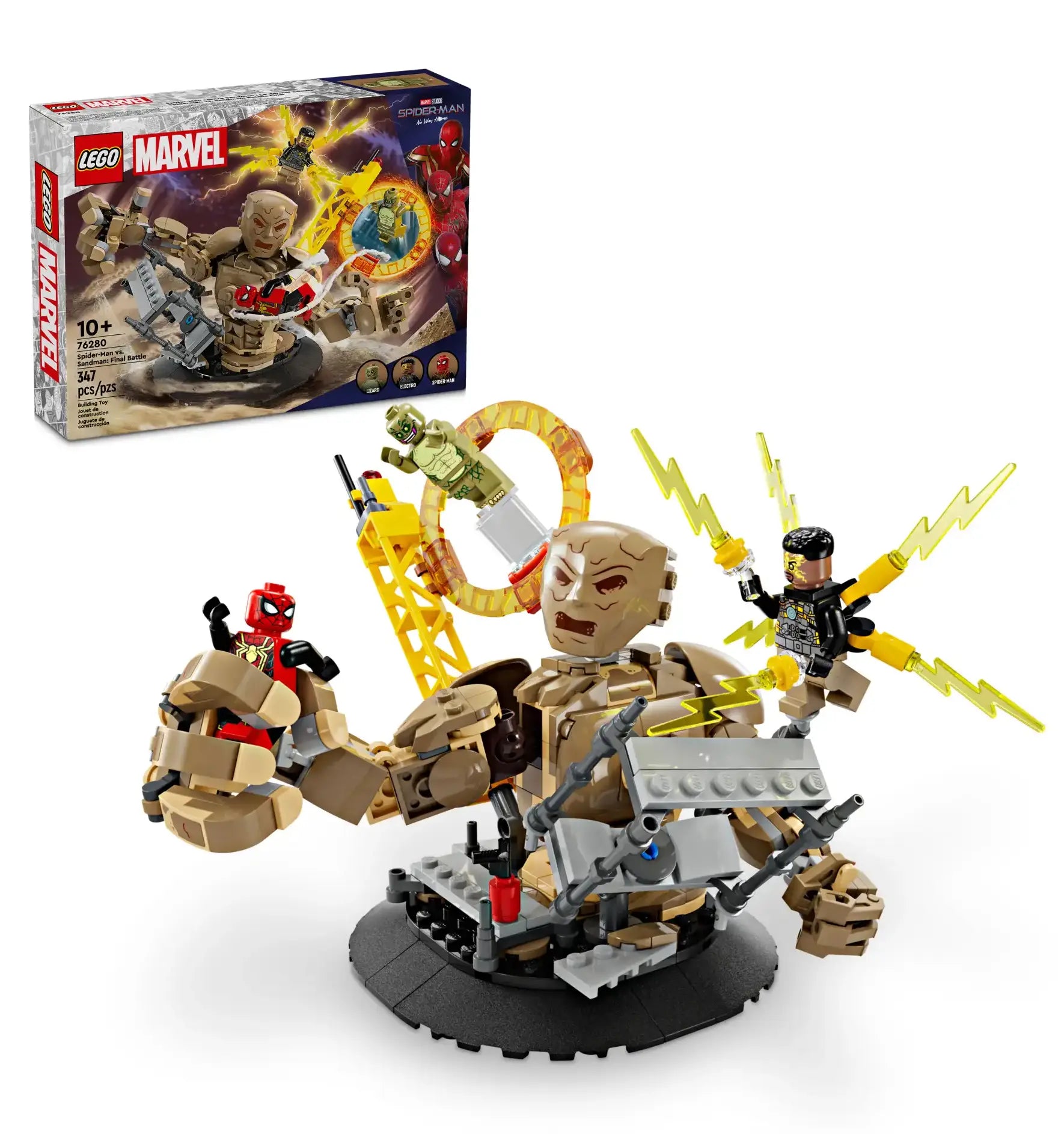 LEGO Marvel 76280 Spider-Man vs Sandman Battle Set