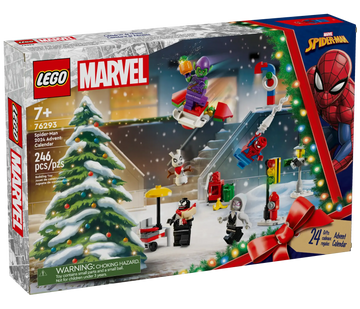 LEGO Marvel Spider-Man 2024 Advent Calendar with 24 Surprises