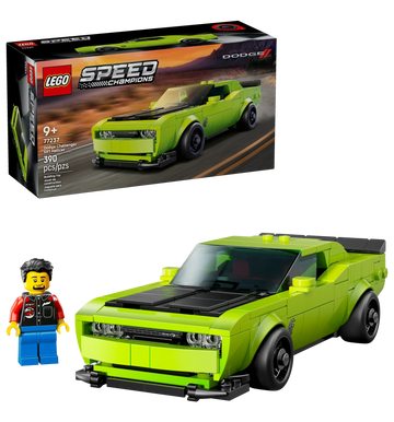 LEGO 77237 Dodge Challenger SRT Hellcat Sports Car Set