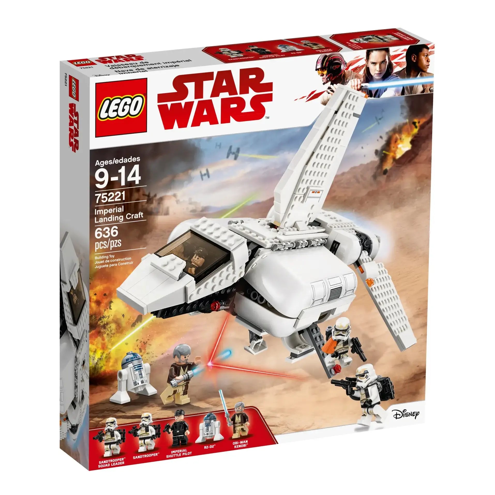 LEGO Star Wars 75221 Imperial Landing Craft with Minifigures