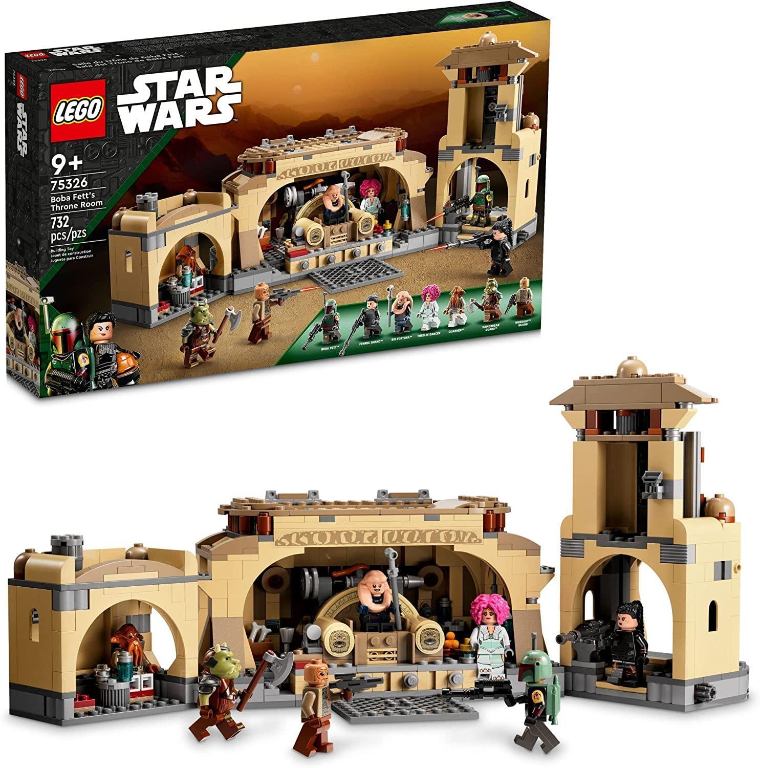 LEGO Star Wars 75326 Boba Fett's Throne Room Set