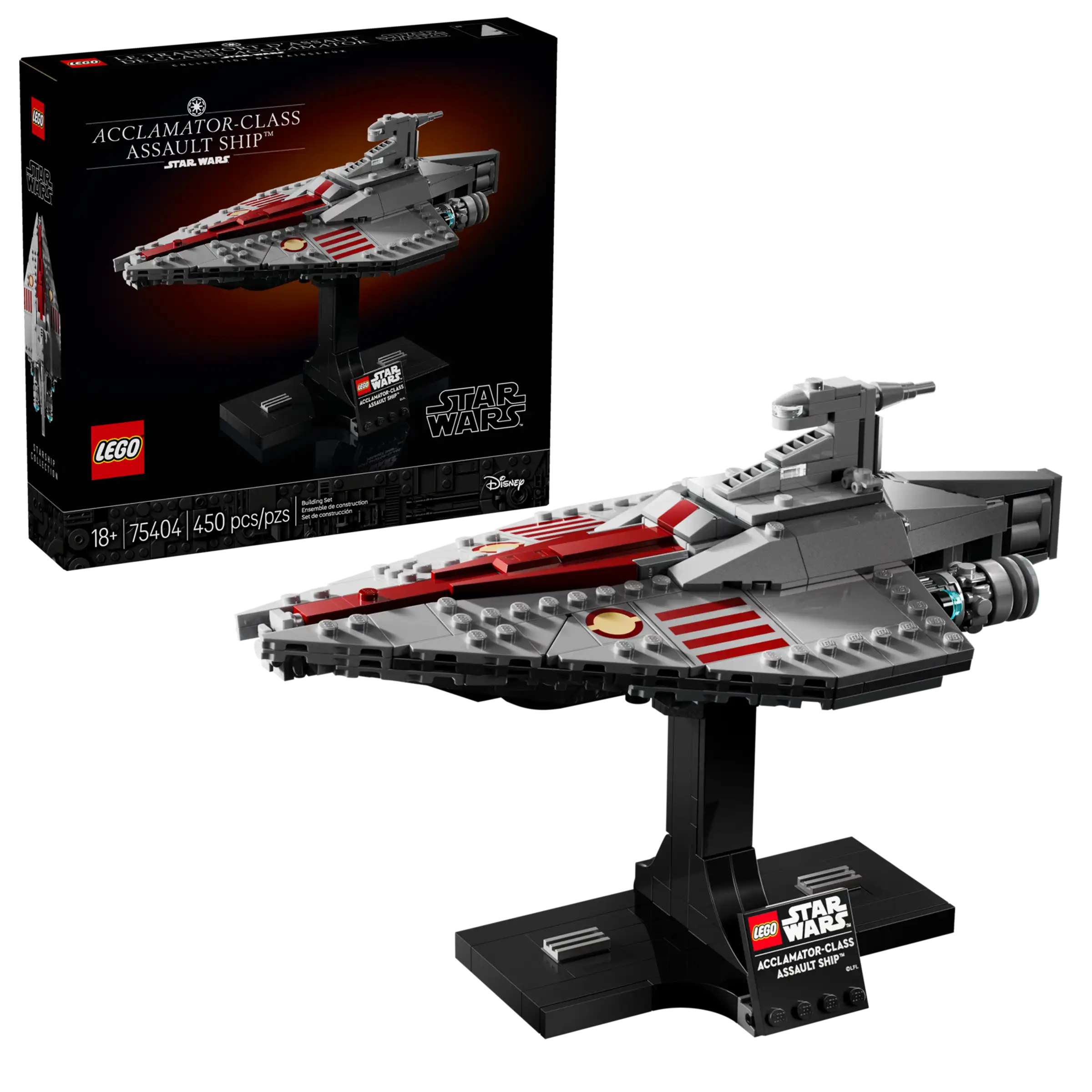 LEGO STAR WARS Acclamator-Class Assault Ship Building Set