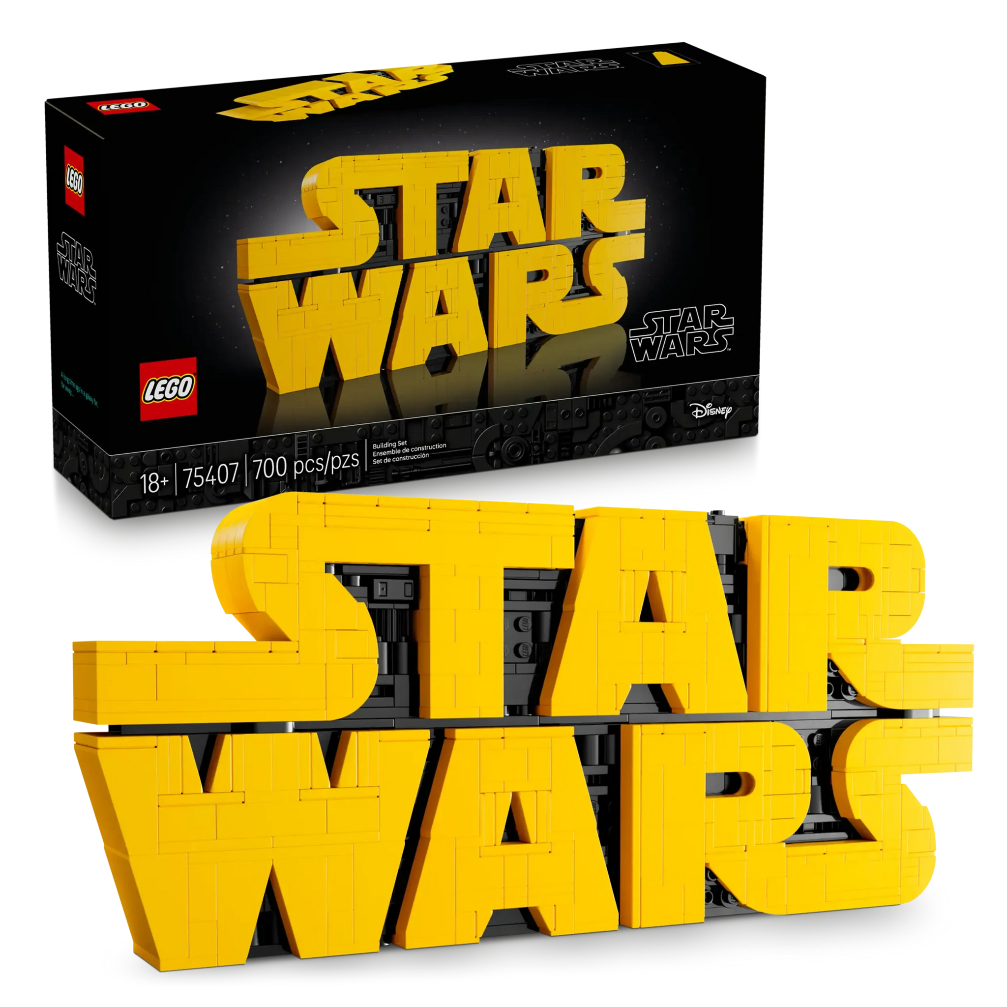LEGO Star Wars 75407 Brick-Built Logo Display Set
