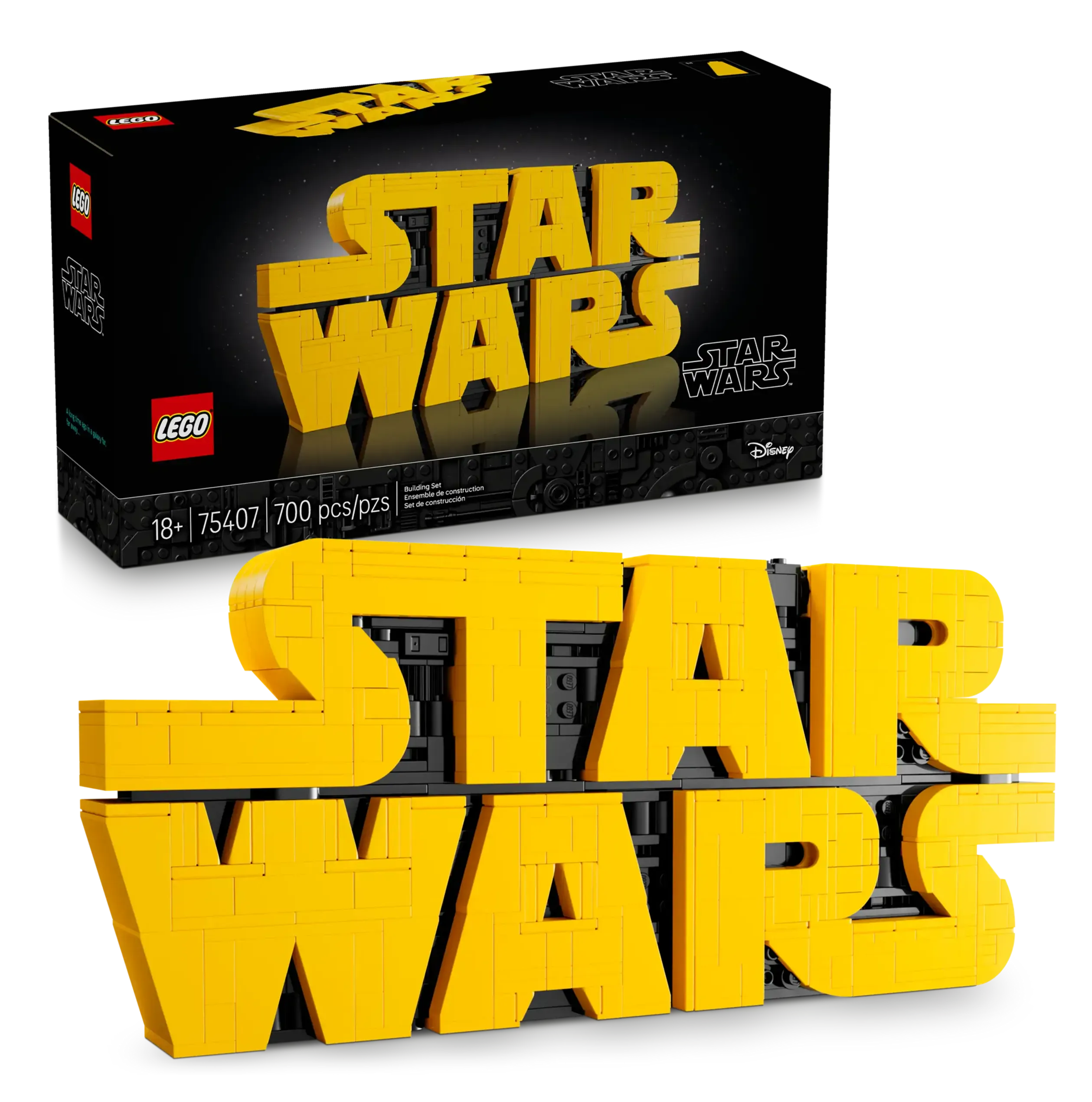 LEGO Star Wars 75407 Brick-Built Logo Display Set