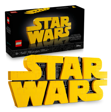 LEGO Star Wars 75407 Brick-Built Logo Display Set